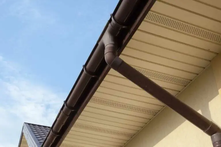 New gutters installation