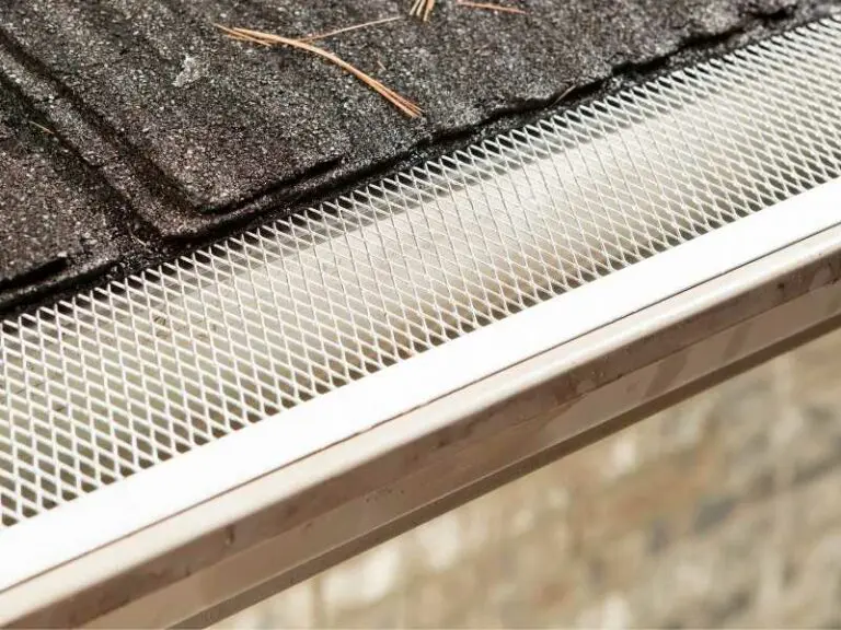 White gutter guards