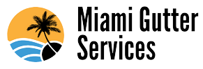 Miami gutter company logo